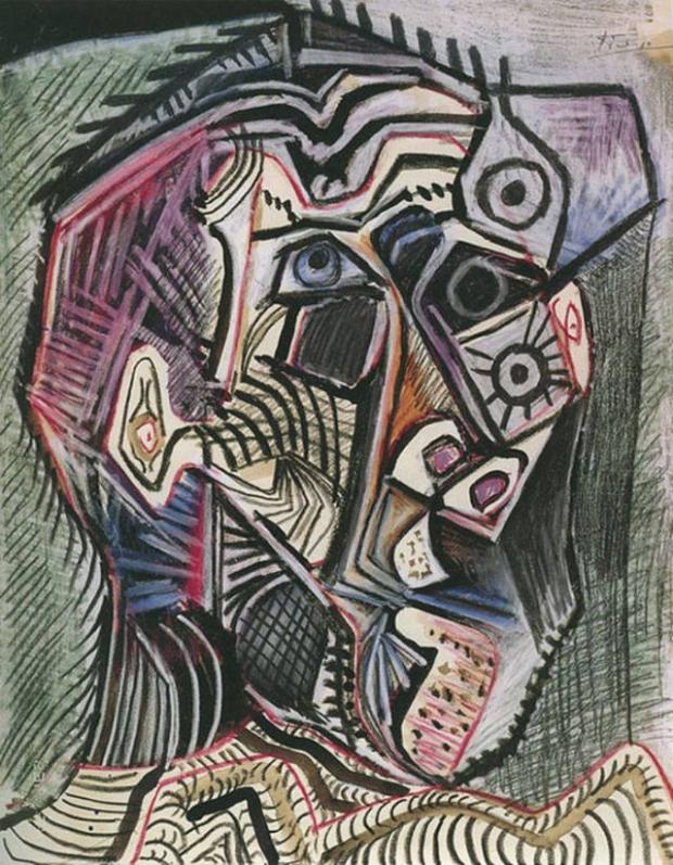 autoportret-Pablo-Picasso-1972